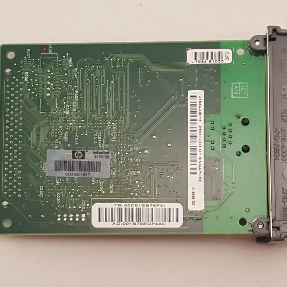 HP JetDirect 620N Print Server J7934G J7934-60012 / 61033 | DOM 09/2008